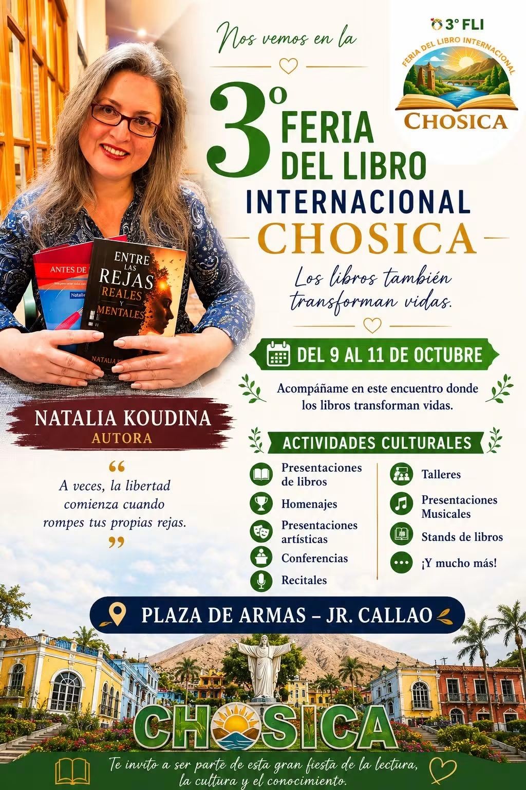 Natalia Koudina y sus libros
