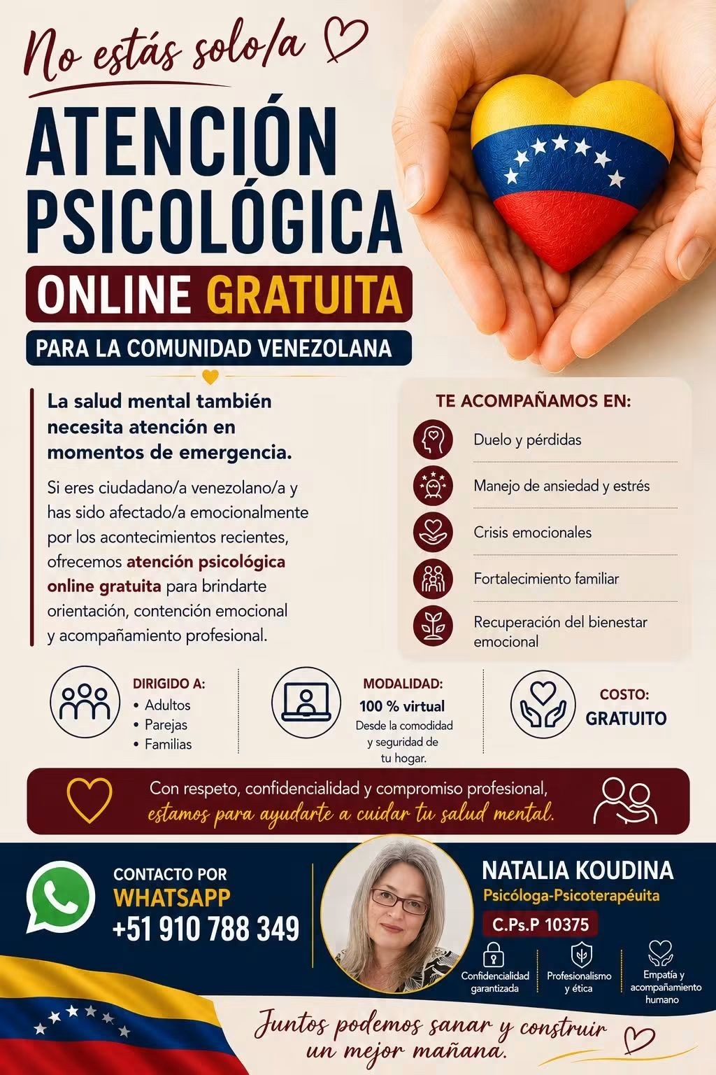 Orientación psicológica de Natalia Koudina